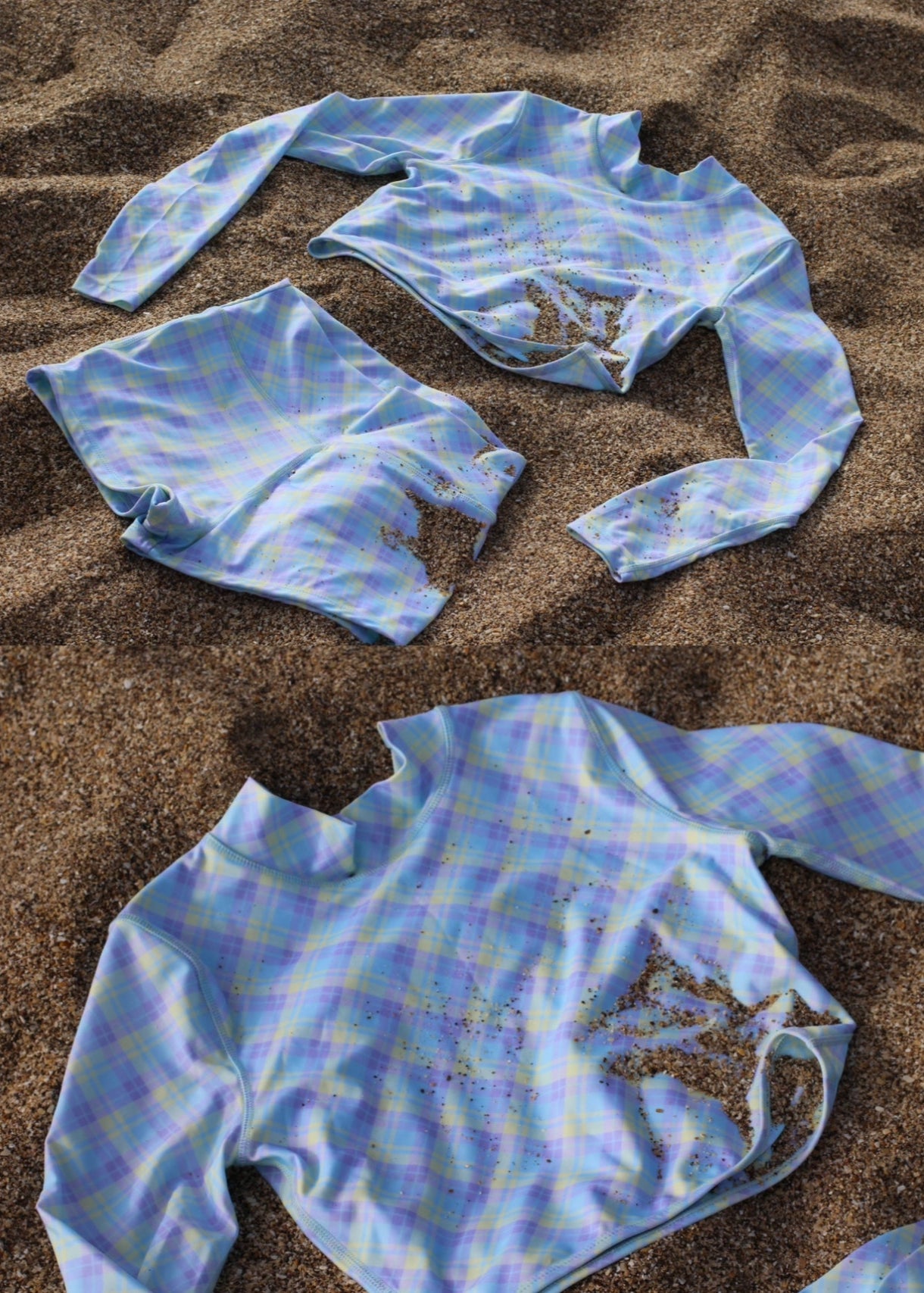 Licra de surf dos piezas para mujer. Calidad premium. Hecho en España.